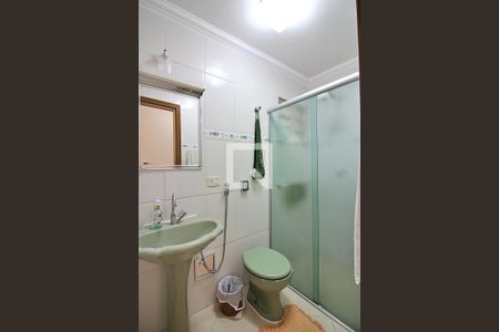 Banheiro do Quarto 1 - Suíte de casa para alugar com 2 quartos, 190m² em Planalto, São Bernardo do Campo