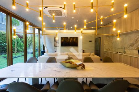 Studio para alugar com 27m², 1 quarto e sem vaga Studio para alugar com 27m², 1 quarto e sem vagaÁrea comum - Salão de festas