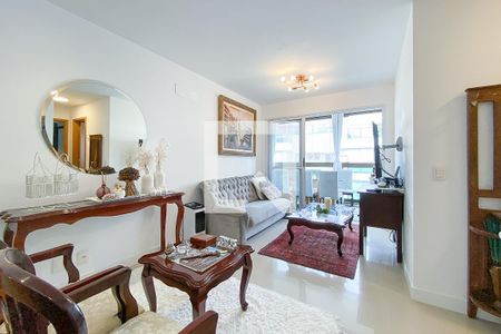 Sala  de apartamento à venda com 3 quartos, 143m² em Recreio dos Bandeirantes, Rio de Janeiro