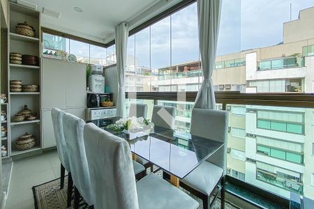 Varanda  de apartamento à venda com 3 quartos, 143m² em Recreio dos Bandeirantes, Rio de Janeiro