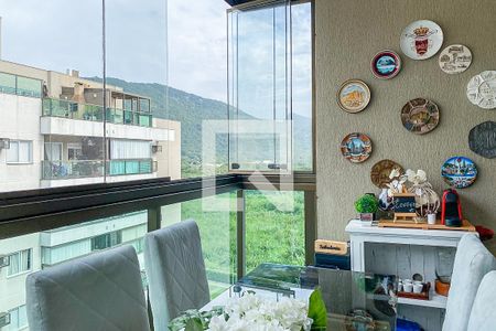 Varanda  de apartamento à venda com 3 quartos, 143m² em Recreio dos Bandeirantes, Rio de Janeiro