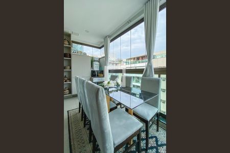 Varanda  de apartamento à venda com 3 quartos, 143m² em Recreio dos Bandeirantes, Rio de Janeiro