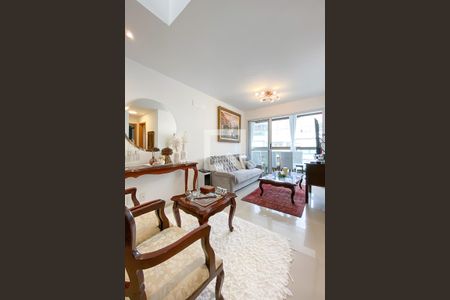 Sala  de apartamento à venda com 3 quartos, 143m² em Recreio dos Bandeirantes, Rio de Janeiro