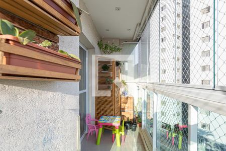 Varanda gourmet de apartamento à venda com 3 quartos, 96m² em Vila Osasco, Osasco