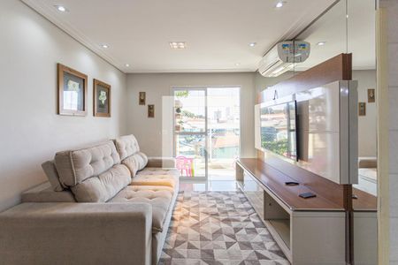 Sala de apartamento à venda com 3 quartos, 96m² em Vila Osasco, Osasco