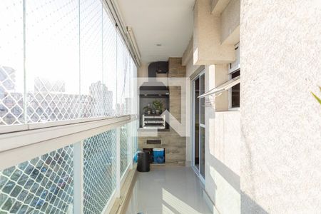 Varanda gourmet de apartamento à venda com 3 quartos, 96m² em Vila Osasco, Osasco