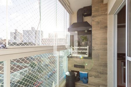 Varanda gourmet de apartamento à venda com 3 quartos, 96m² em Vila Osasco, Osasco