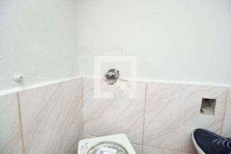 Casa para alugar com 50m², 1 quarto e sem vagaDetalhe da área de serviço