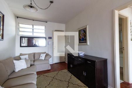 Sala de apartamento para alugar com 1 quarto, 58m² em Ocian, Praia Grande