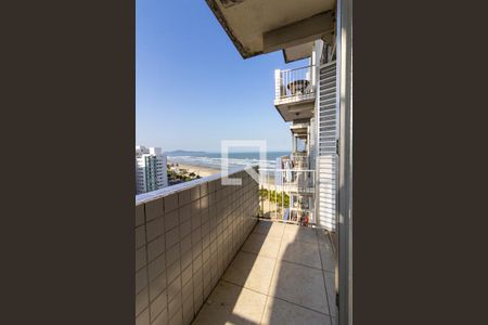 Sacada de apartamento para alugar com 1 quarto, 58m² em Ocian, Praia Grande