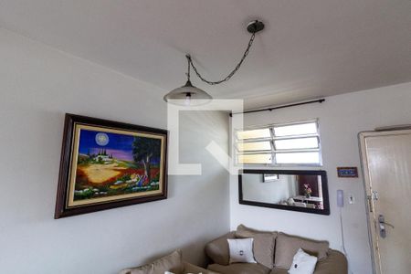 Detalhe da sala de apartamento para alugar com 1 quarto, 58m² em Ocian, Praia Grande