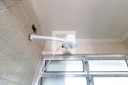 Detalhe do banheiro de apartamento para alugar com 1 quarto, 58m² em Ocian, Praia Grande