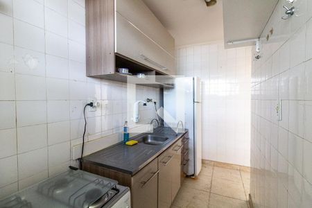 Cozinha de apartamento para alugar com 1 quarto, 58m² em Ocian, Praia Grande