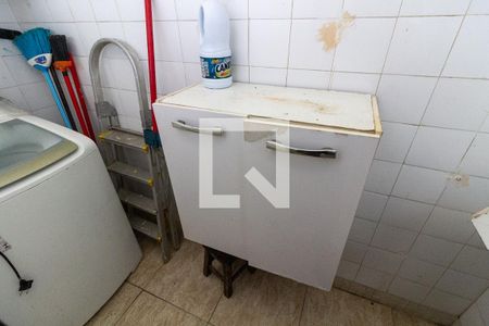 Detalhe da área de serviço de apartamento para alugar com 1 quarto, 58m² em Ocian, Praia Grande