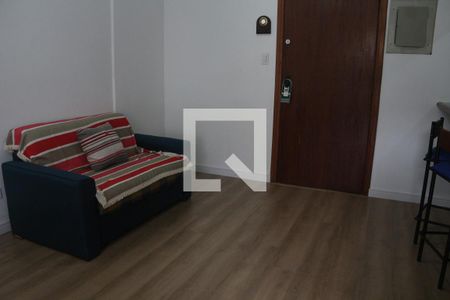 Sala/Quarto de apartamento para alugar com 1 quarto, 35m² em Centro, São Vicente