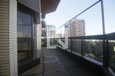Varanda de apartamento à venda com 4 quartos, 308m² em Vila Andrade, São Paulo