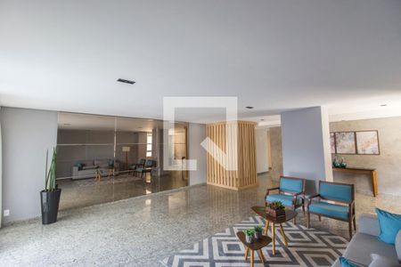 Apartamento para alugar com 65m², 2 quartos e 1 vagaHall social