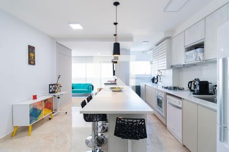 Sala e Cozinha de Apartamento com 2 quartos, 69m² Ipiranga