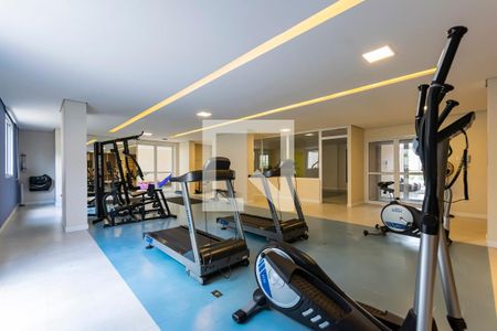 Área comum - Academia de apartamento para alugar com 2 quartos, 59m² em Jardim da Glória, São Paulo