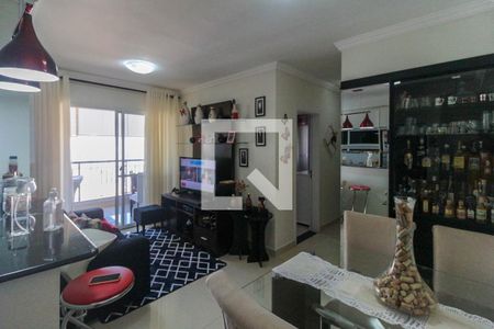 Sala de Apartamento com 2 quartos, 69m² Ipiranga