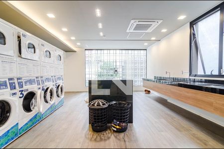 Studio para alugar com 32m², 1 quarto e sem vagaLavanderia