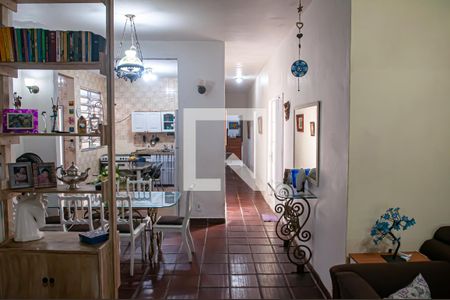 sala de casa à venda com 4 quartos, 155m² em Pechincha, Rio de Janeiro