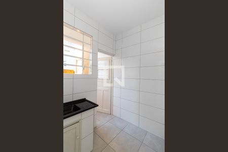 Cozinha de apartamento à venda com 1 quarto, 42m² em São João, Porto Alegre