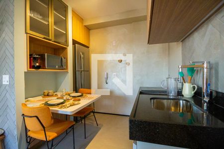 Studio Cozinha  de kitnet/studio para alugar com 1 quarto, 41m² em Vila Mariana, São Paulo