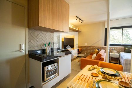 Studio para alugar com 41m², 1 quarto e sem vagaStudio Cozinha 