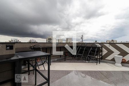 Área comum - Churrasqueira de kitnet/studio para alugar com 1 quarto, 41m² em Vila Mariana, São Paulo