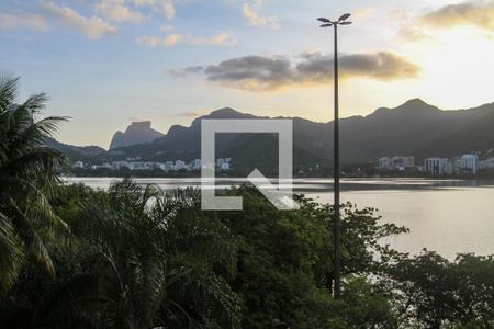 Vista da Varanda da Sala de apartamento à venda com 1 quarto, 53m² em Lagoa, Rio de Janeiro