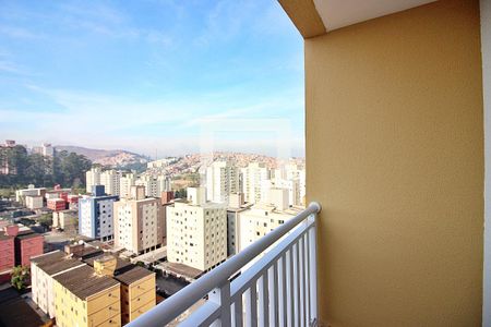 Varanda da Sala de apartamento para alugar com 2 quartos, 47m² em Santa Terezinha, São Bernardo do Campo