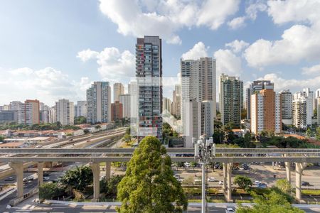 Vista da Varanda de apartamento para alugar com 1 quarto, 36m² em Brooklin, São Paulo