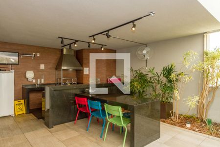 Apartamento para alugar com 36m², 1 quarto e 1 vagaChurrasqueira