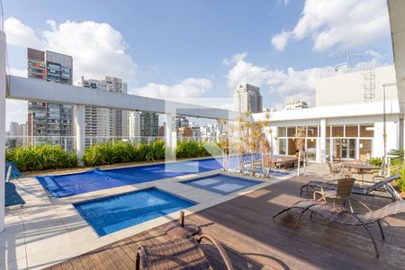 Apartamento para alugar com 36m², 1 quarto e 1 vagaPiscina