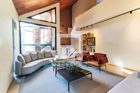 Sala de Estar de casa à venda com 3 quartos, 400m² em Jardim Leonor, São Paulo