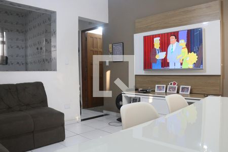 Sala de casa para alugar com 2 quartos, 100m² em Vila Cascatinha, São Vicente