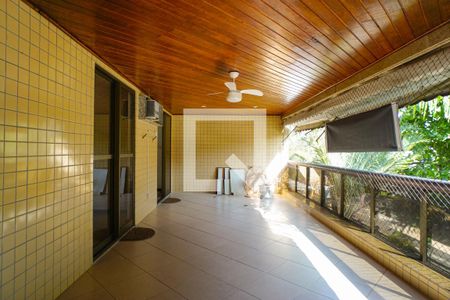Varanda da Sala de apartamento para alugar com 3 quartos, 113m² em Recreio dos Bandeirantes, Rio de Janeiro