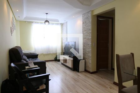 Sala de apartamento à venda com 2 quartos, 52m² em Vila São Pedro, Santo André