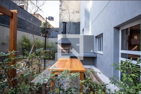 Studio para alugar com 24m², 1 quarto e sem vaga Studio para alugar com 24m², 1 quarto e sem vagaÁrea Comum - Churrasqueira