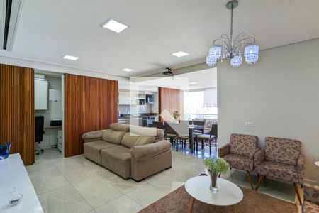 Sala de apartamento à venda com 3 quartos, 129m² em Jardim do Mar, São Bernardo do Campo