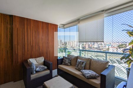 Varanda de apartamento à venda com 3 quartos, 129m² em Jardim do Mar, São Bernardo do Campo