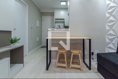 Sala de apartamento para alugar com 1 quarto, 24m² em Bela Vista, São Paulo