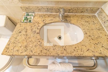 Banheiro de kitnet/studio para alugar com 1 quarto, 29m² em Jardim Paulista, São Paulo