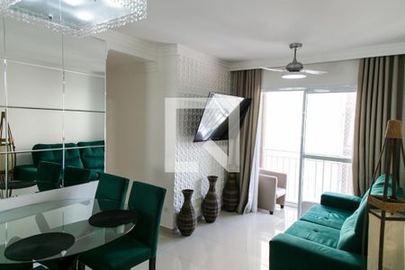 Sala   de apartamento para alugar com 2 quartos, 56m² em Parque Novo Mundo, São Paulo