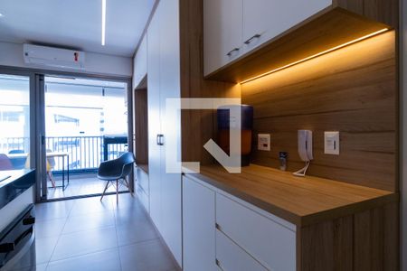 Studio à venda com 30m², 1 quarto e sem vagaCozinha