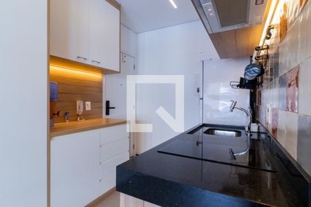 Studio à venda com 30m², 1 quarto e sem vagaCozinha