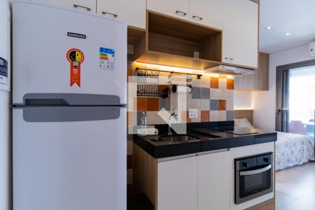 Studio à venda com 30m², 1 quarto e sem vagaCozinha