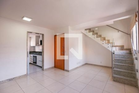 Sala de apartamento à venda com 3 quartos, 77m² em Jardim América, Belo Horizonte