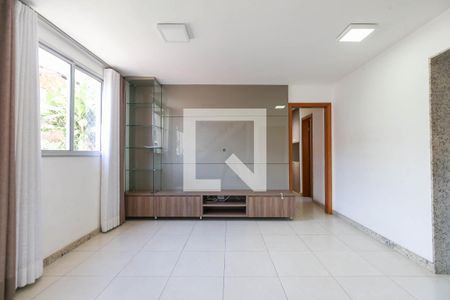 Sala de apartamento à venda com 3 quartos, 77m² em Jardim América, Belo Horizonte